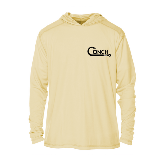 Conch Logo Dri-fit Hooded Long Sleeve